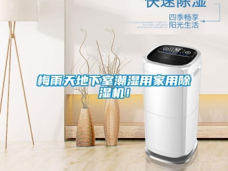 行業新聞梅雨天地下室潮濕用家用除濕機！