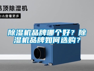 企業新聞除濕機品牌哪個好？除濕機品牌如何選購？