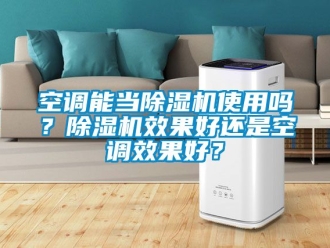 行業新聞空調能當除濕機使用嗎？除濕機效果好還是空調效果好？