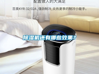 行業新聞除濕機還有哪些效果？