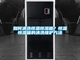 知識百科如何清洗恒溫恒濕箱？恒溫恒濕箱的清洗維護方法