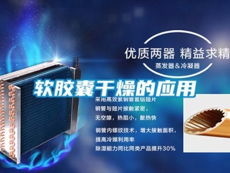行業新聞軟膠囊干燥的應用