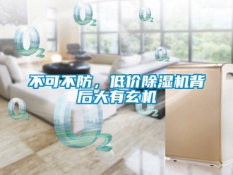 常見問題不可不防，低價除濕機背后大有玄機