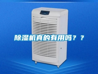 行業新聞除濕機真的有用嗎？？