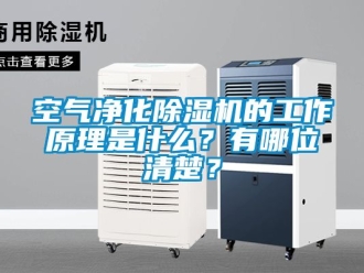 行業新聞空氣凈化除濕機的工作原理是什么？有哪位清楚？