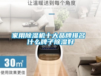 企業新聞家用除濕機十大品牌排名 什么牌子除濕好