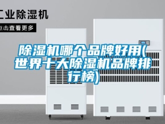 企業新聞除濕機哪個品牌好用(世界十大除濕機品牌排行榜)