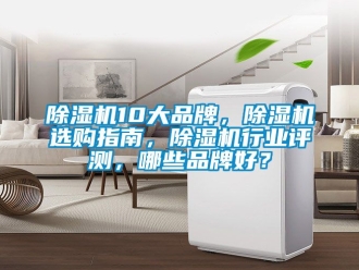 企業新聞除濕機10大品牌，除濕機選購指南，除濕機行業評測，哪些品牌好？