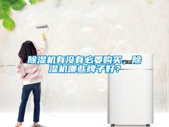 行業新聞除濕機有沒有必要購買，除濕機哪些牌子好？
