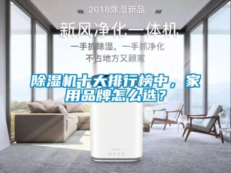 企業新聞除濕機十大排行榜中，家用品牌怎么選？