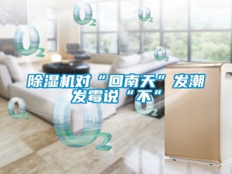 企業新聞除濕機對“回南天”發潮發霉說“不”