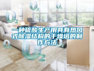 企業新聞一種硫酸生產用具有熱風式除濕結構的干燥塔的制作方法
