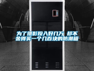 常見問題為了攝影投入好幾萬 卻不舍得買一個幾百塊的防潮箱