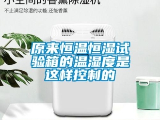 知識百科原來恒溫恒濕試驗箱的溫濕度是這樣控制的