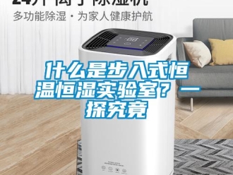 知識百科什么是步入式恒溫恒濕實驗室？一探究竟