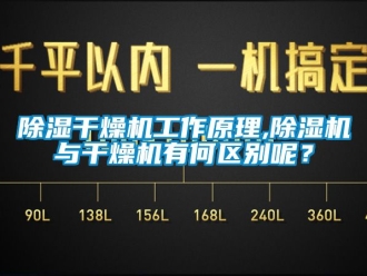 企業新聞除濕干燥機工作原理,除濕機與干燥機有何區別呢？