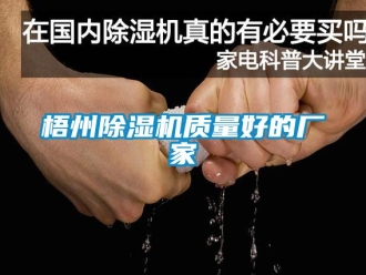 企業新聞梧州除濕機質量好的廠家