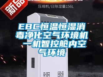 常見問題EBC恒溫恒濕消毒凈化空氣環境機 一機智控艙內空氣環境