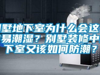 企業新聞別墅地下室為什么會這么容易潮濕？別墅裝修中地下室又該如何防潮？