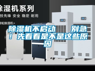 企業新聞除濕機不啟動   別急！先看看是不是這些原因
