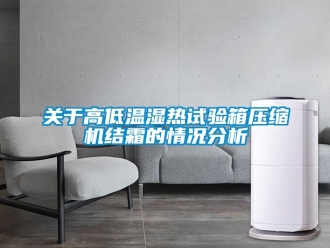 常見問題關于高低溫濕熱試驗箱壓縮機結霜的情況分析
