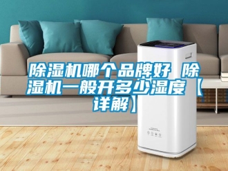 企業新聞除濕機哪個品牌好 除濕機一般開多少濕度【詳解】