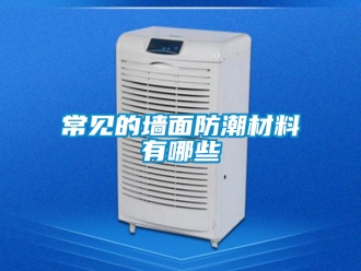 企業新聞常見的墻面防潮材料有哪些