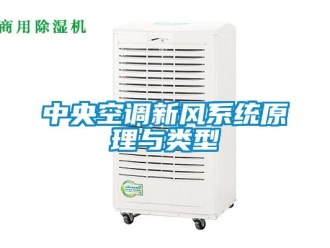 企業新聞中央空調新風系統原理與類型
