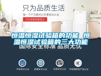 知識百科恒溫恒濕試驗箱的功能 恒溫恒濕試驗箱的三大功能