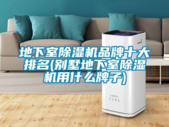 企業新聞地下室除濕機品牌十大排名(別墅地下室除濕機用什么牌子)