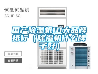 企業新聞國產除濕機10大品牌排行（除濕機什么牌子好）