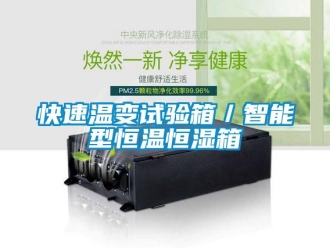 知識百科快速溫變試驗箱／智能型恒溫恒濕箱