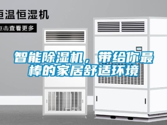 知識百科智能除濕機，帶給你最棒的家居舒適環境