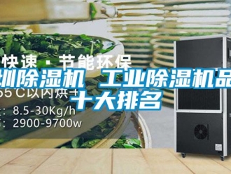 常見問題深圳除濕機 工業除濕機品牌十大排名