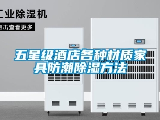 常見問題五星級酒店各種材質家具防潮除濕方法