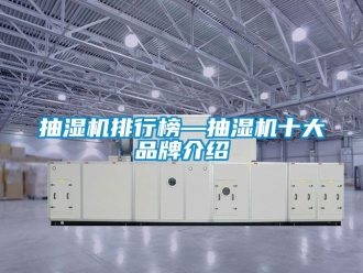 企業新聞抽濕機排行榜—抽濕機十大品牌介紹