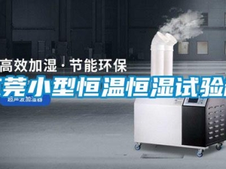 知識百科東莞小型恒溫恒濕試驗箱