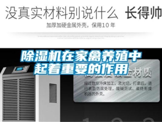 企業新聞除濕機在家禽養殖中起著重要的作用