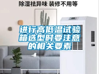 常見問題進行高低溫試驗箱選型時要注意的相關要素