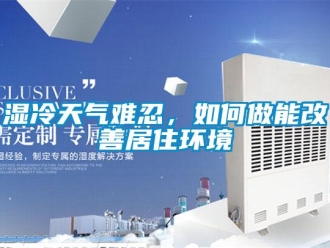 常見問題濕冷天氣難忍，如何做能改善居住環境
