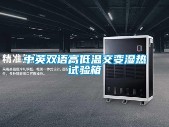 常見問題中英雙語高低溫交變濕熱試驗箱