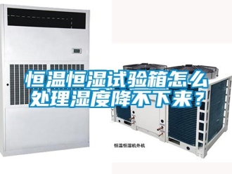 知識百科恒溫恒濕試驗箱怎么處理濕度降不下來？