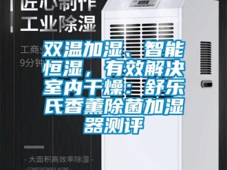 知識百科雙溫加濕、智能恒濕，有效解決室內干燥：舒樂氏香薰除菌加濕器測評