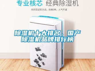 企業新聞除濕機十大排名，國產除濕機品牌排行榜