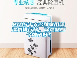 常見問題2015十大名牌家用除濕機排行榜，除濕器哪個牌子好？