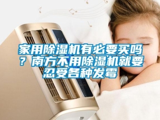 常見問題家用除濕機有必要買嗎？南方不用除濕機就要忍受各種發霉