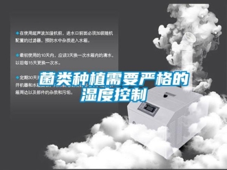 行業新聞菌類種植需要嚴格的濕度控制