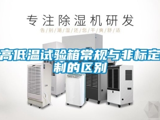 常見問題高低溫試驗箱常規與非標定制的區別