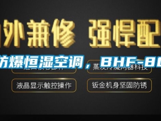 知識百科防爆恒濕空調，BHF-80
