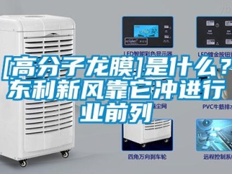 企業新聞[高分子龍膜]是什么？東利新風靠它沖進行業前列